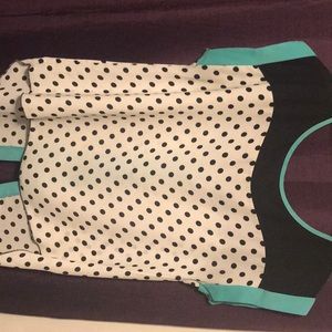 Polka dot top